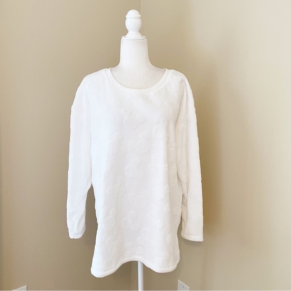 H&M and Disney Mickey Mouse Soft Oversized Pullover Sweatshirt NWT - Medium - Picture 1 of 10